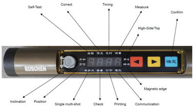 Inclinomètre électronique de tir multi pour le perçage de forage de pétrole/exploration